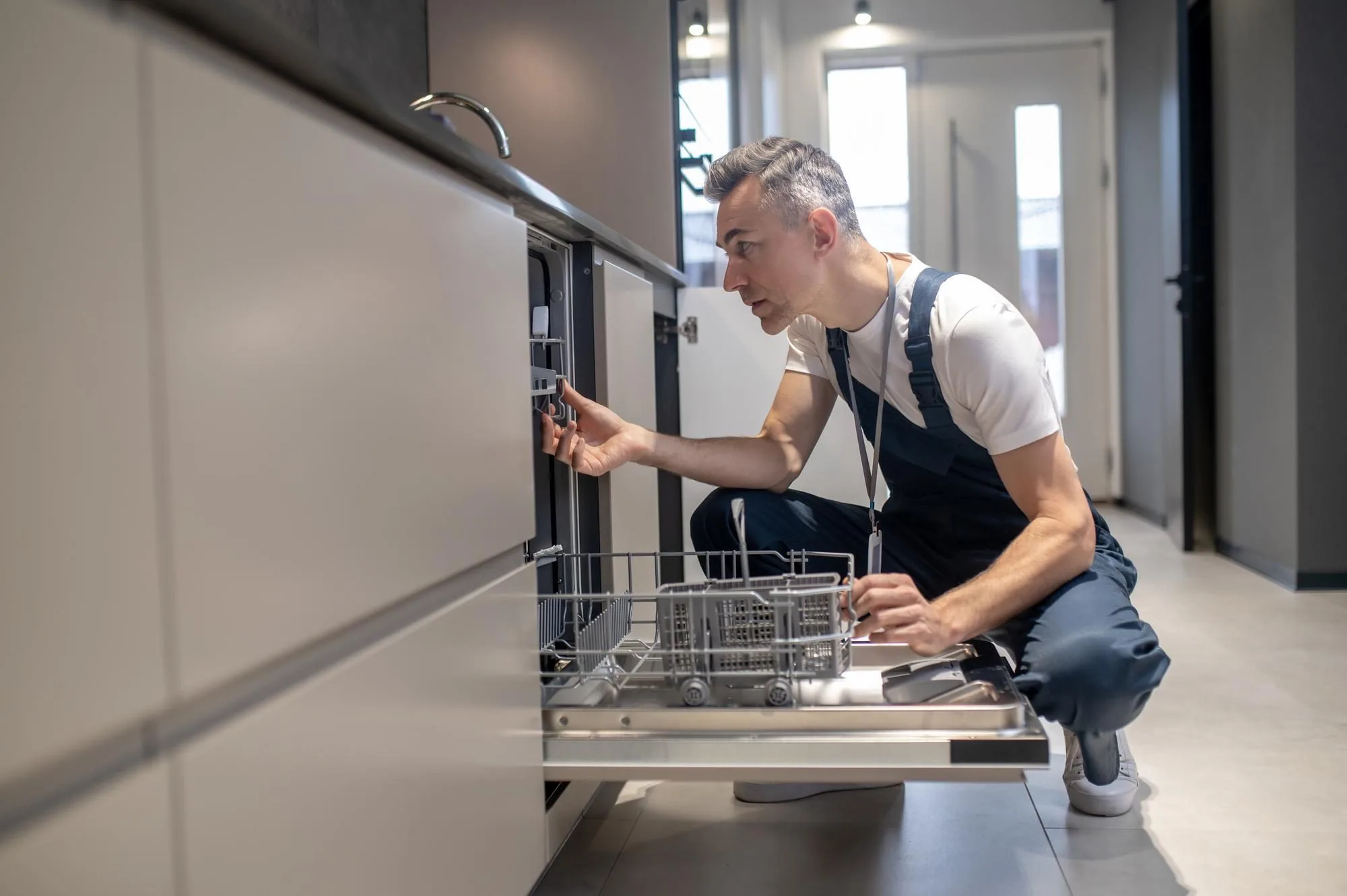 Residential dishwasher repair service by Neighborville Appliance Repair